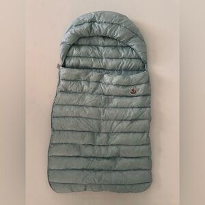 Moncler Sky Blue Puffer Sleeping Bag